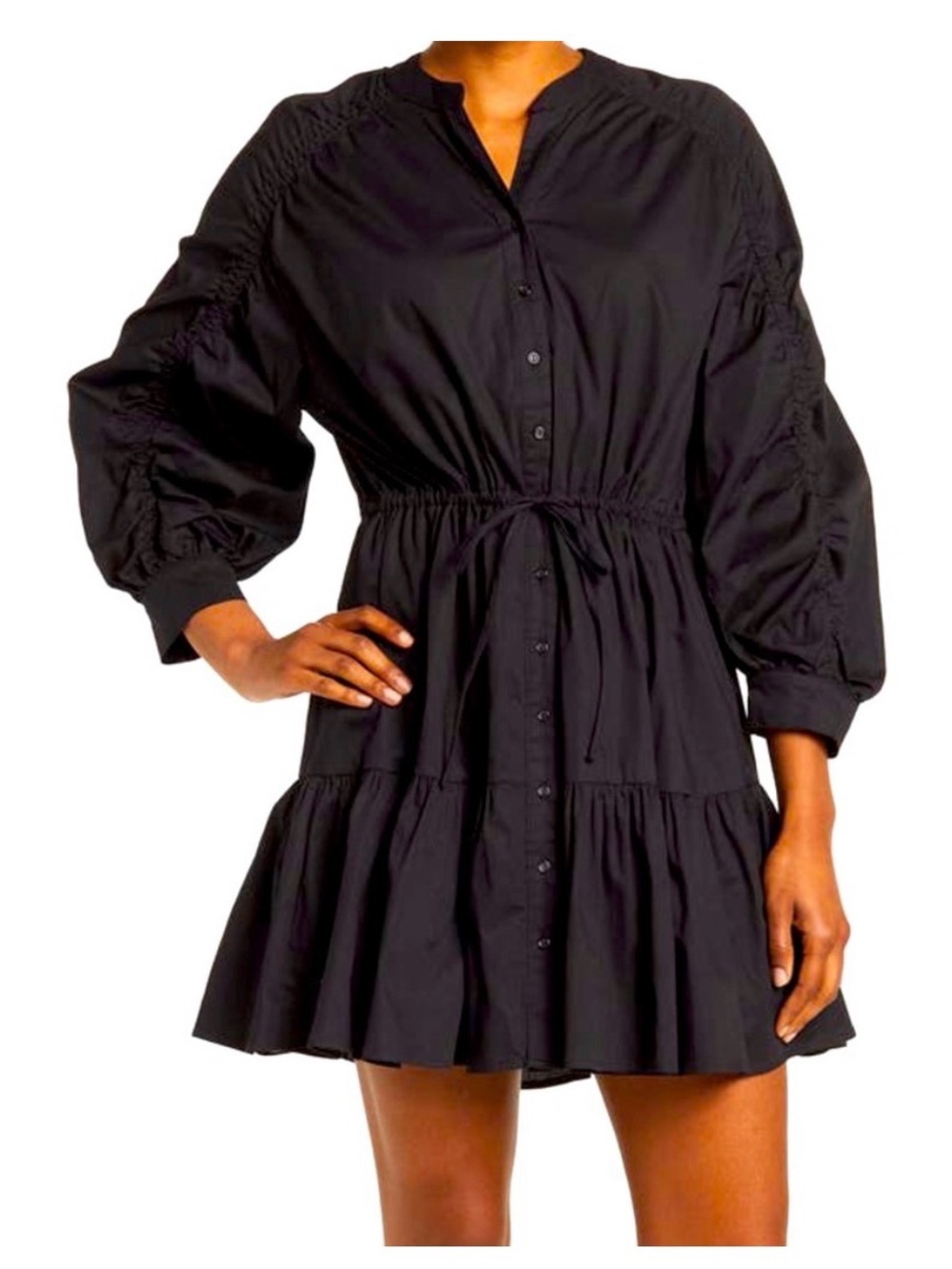 ASTR The Label Black Mini Dress